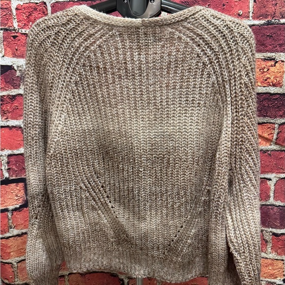 Preowned Natural Reflections Tan Button Cardigan Size XXL Item #PHK7408 Bust 25” - Picture 2 of 4